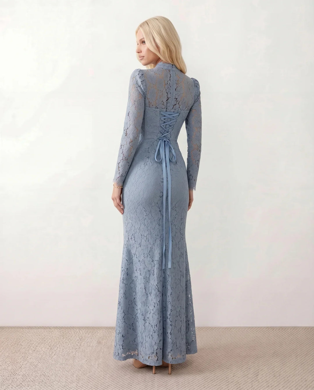 Kaia | Lace Mermaid Maxi Dress