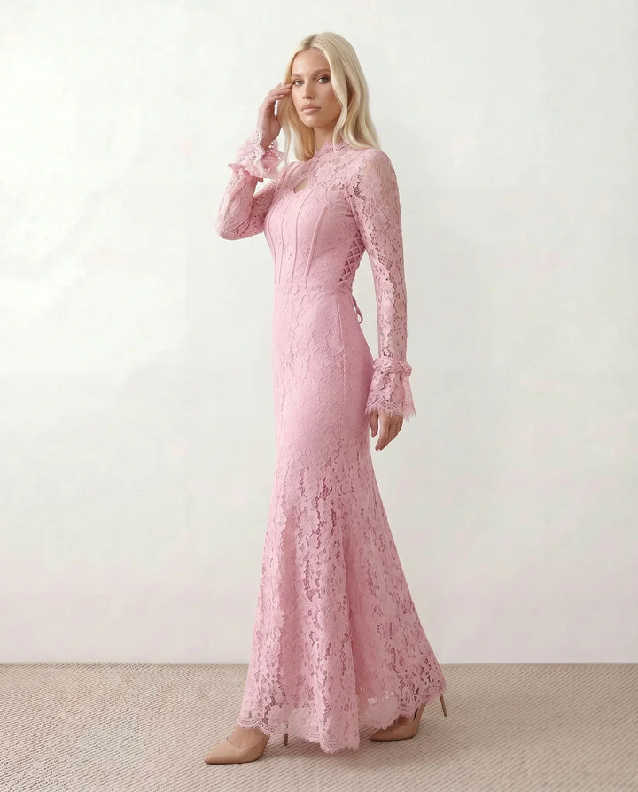 Kaia | Lace Mermaid Maxi Dress