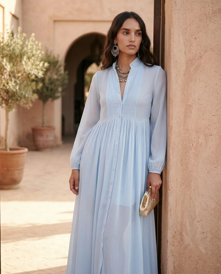 Raissa | Button Front Maxi Dress