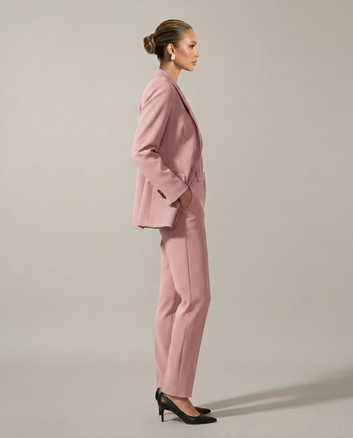 Luella | Blazer Set with Straight-Leg Pants
