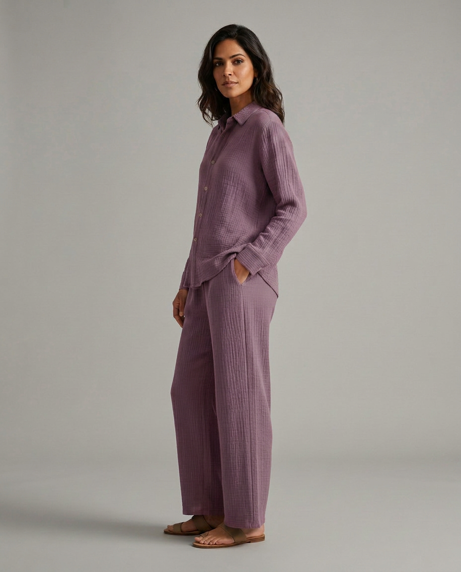 Susie | Two-Piece Set with Wide Pants
