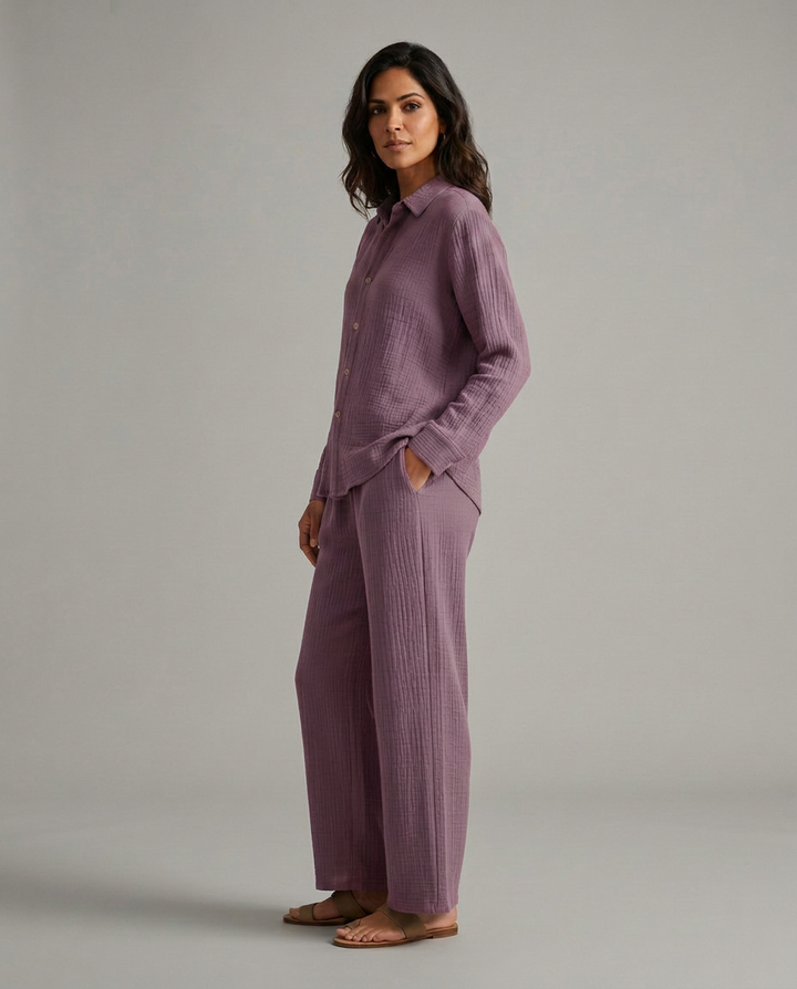 Susie | Two-Piece Set with Wide Pants