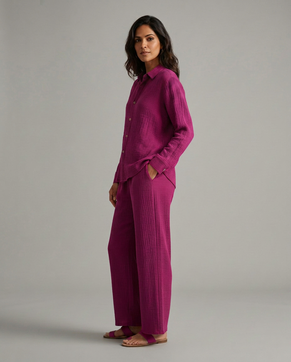Susie | Two-Piece Set with Wide Pants