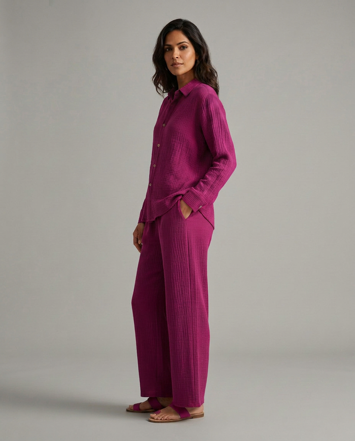Susie | Two-Piece Set with Wide Pants