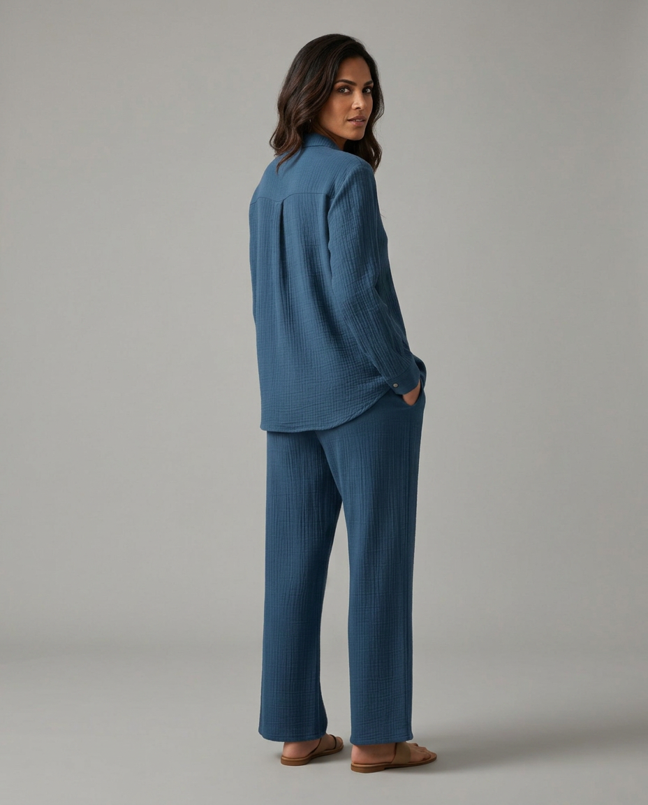 Susie | Two-Piece Set with Wide Pants