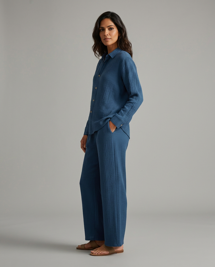 Susie | Two-Piece Set with Wide Pants