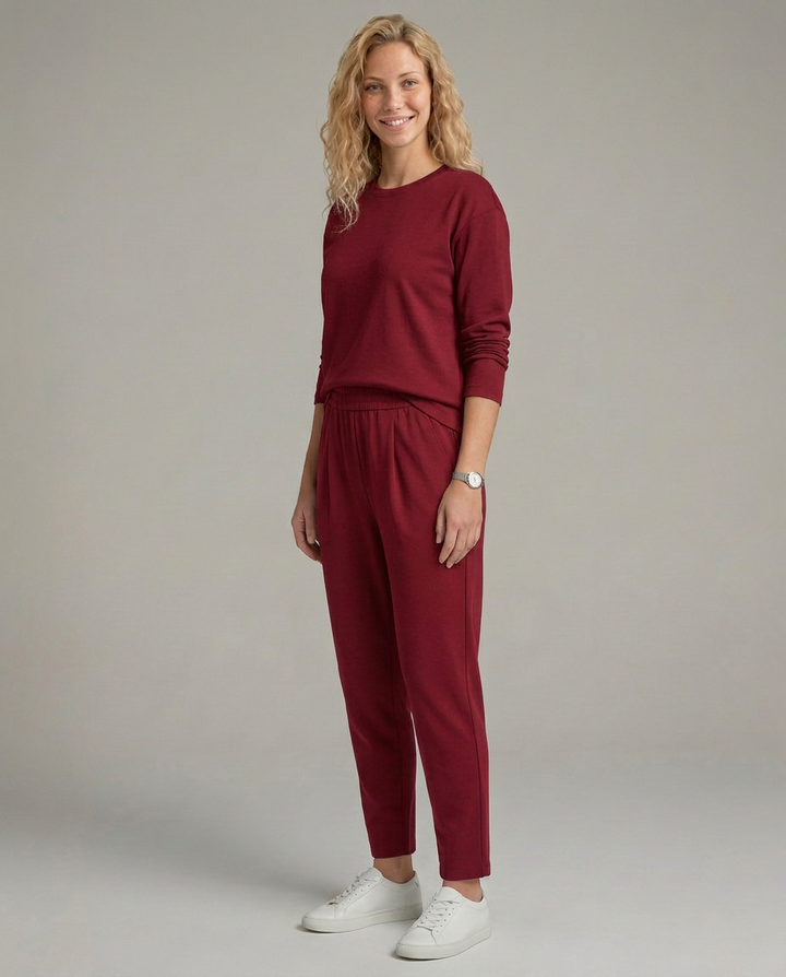 Vera | Two-Piece Set with Tapered Pants