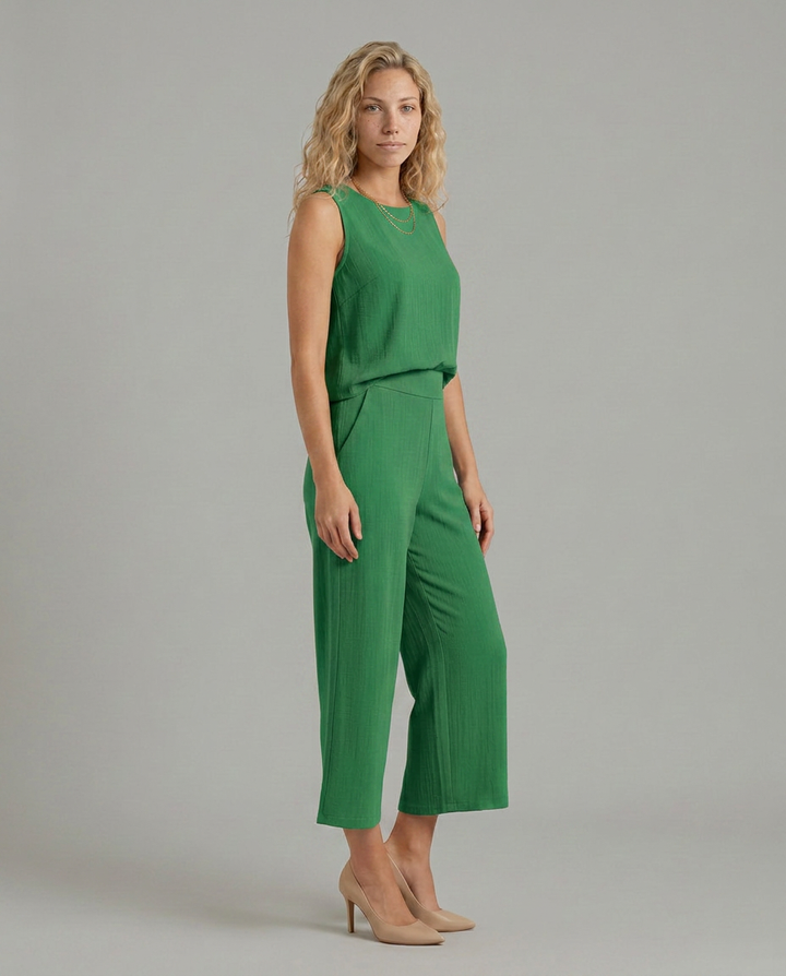 Katina | Two-Piece Set with Cropped Pants