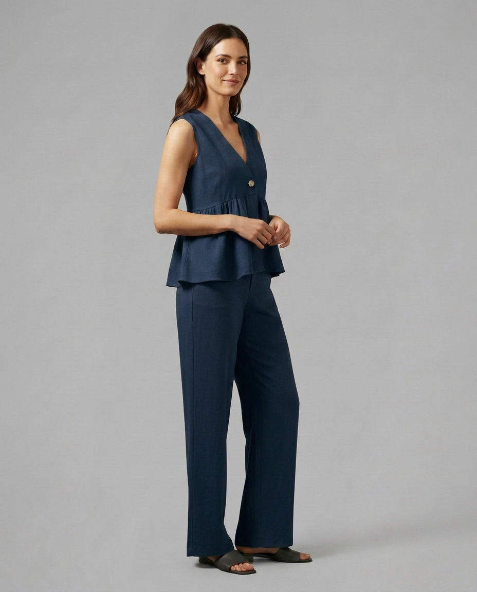 Elaine | Two-Piece Set with Wide Pants
