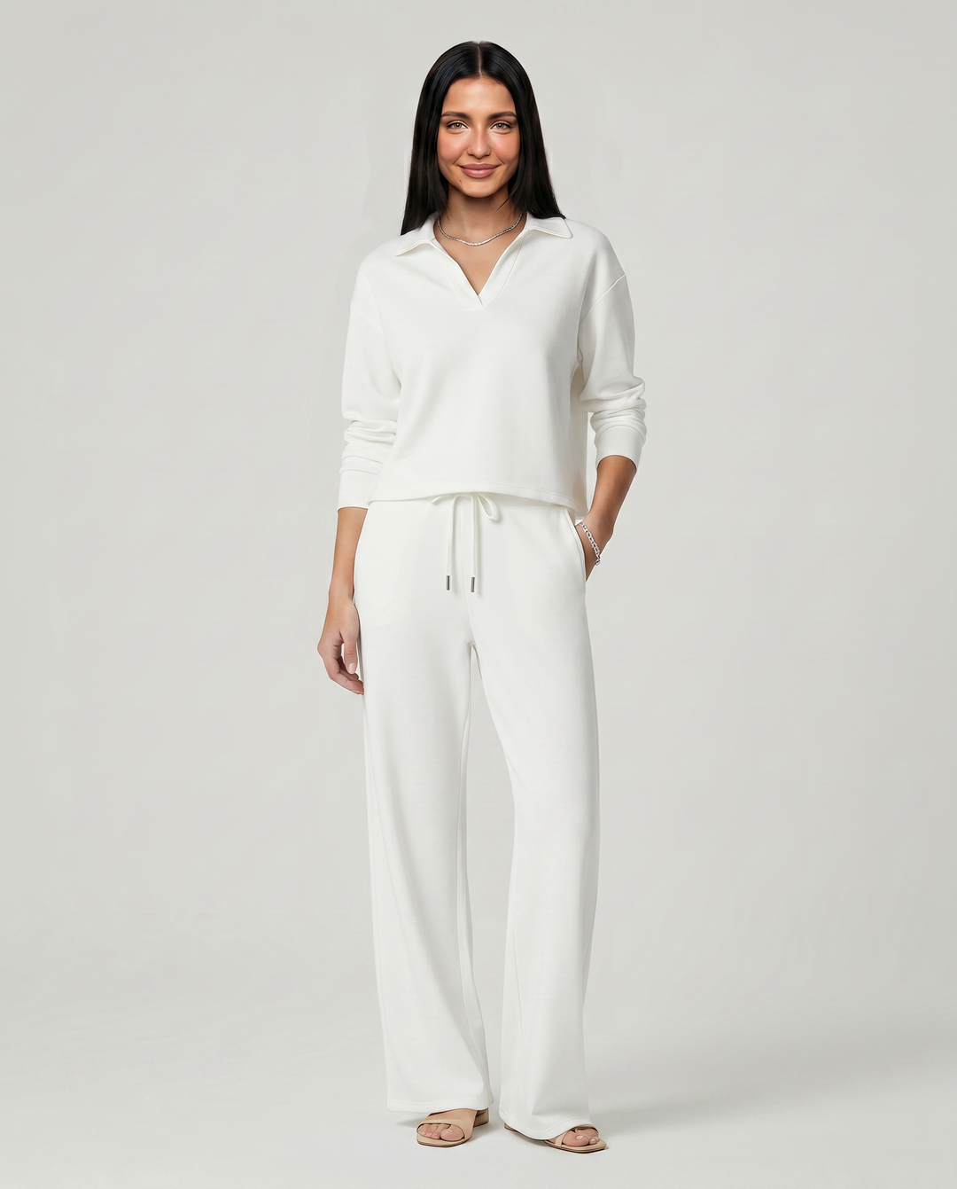 Ariana | Two-Piece Set with Wide-Leg Pants