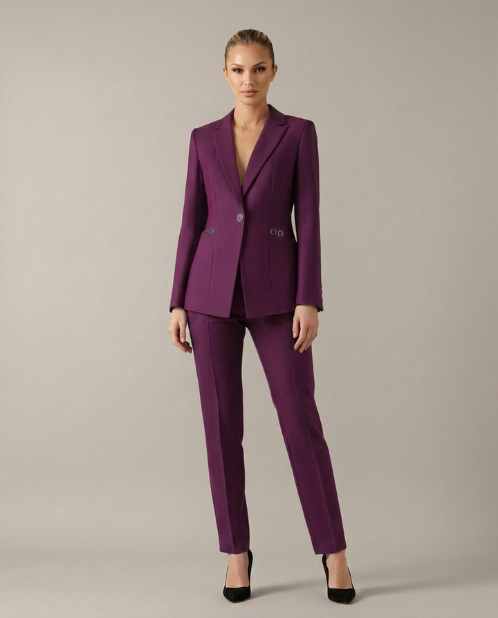 Sabrina | Blazer Set with Straight Pants