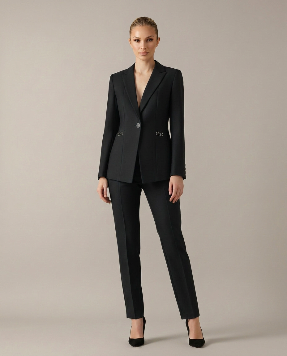 Sabrina | Blazer Set with Straight Pants