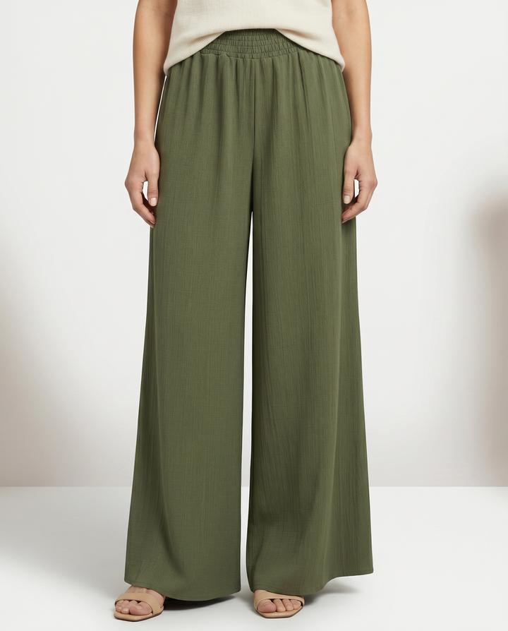 Paula | Palazzo Pants with Wide Legs