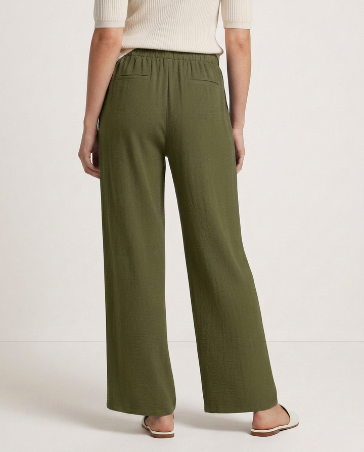 Candice | Wide-Leg Pants with Drawstring Waist