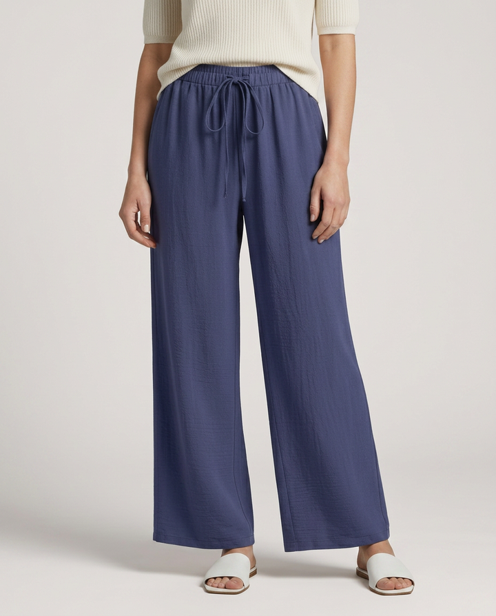 Candice | Wide-Leg Pants with Drawstring Waist