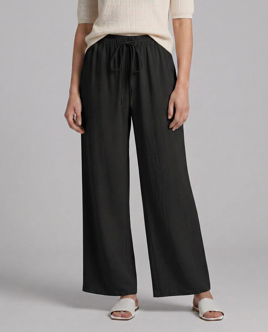 Candice | Wide-Leg Pants with Drawstring Waist