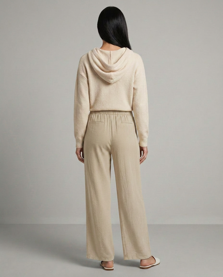 Candice | Wide-Leg Pants with Drawstring Waist