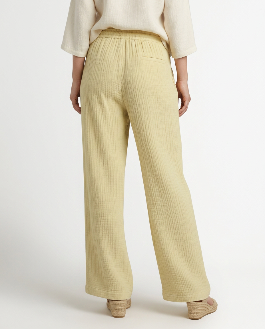 Tiffany | Wide-Leg Pants with Elastic Waist