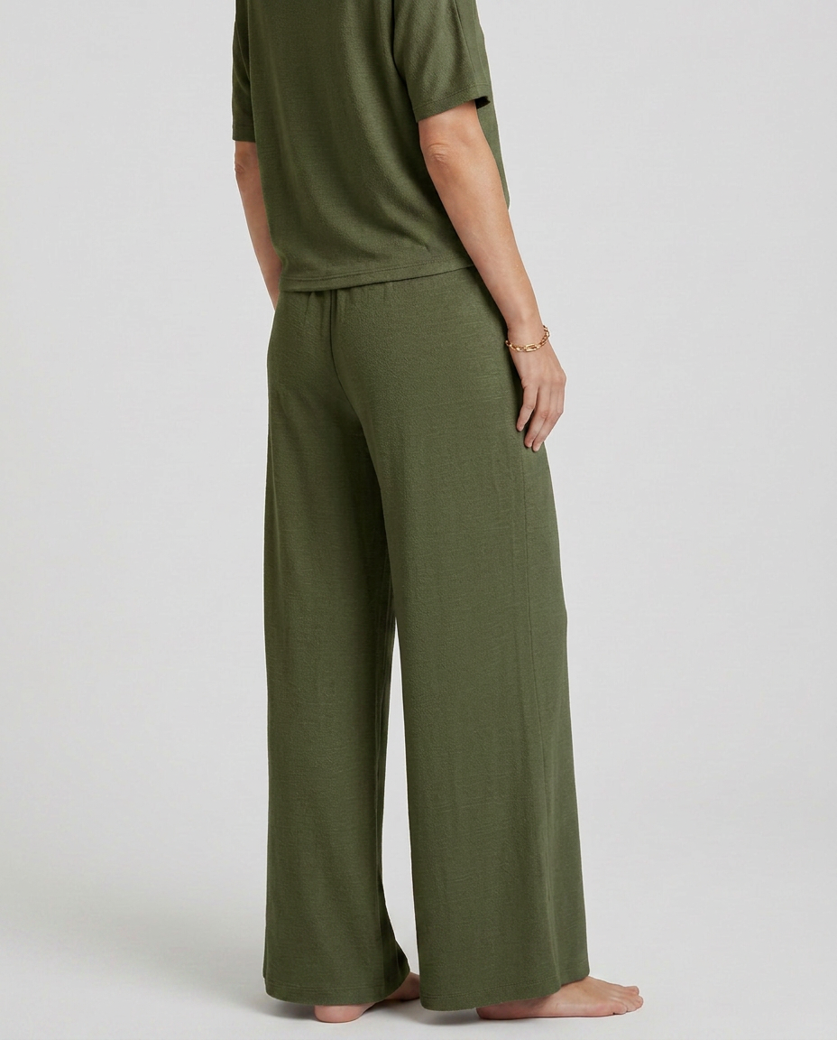 Kristin | Wide-Leg Pants with Elastic Waist