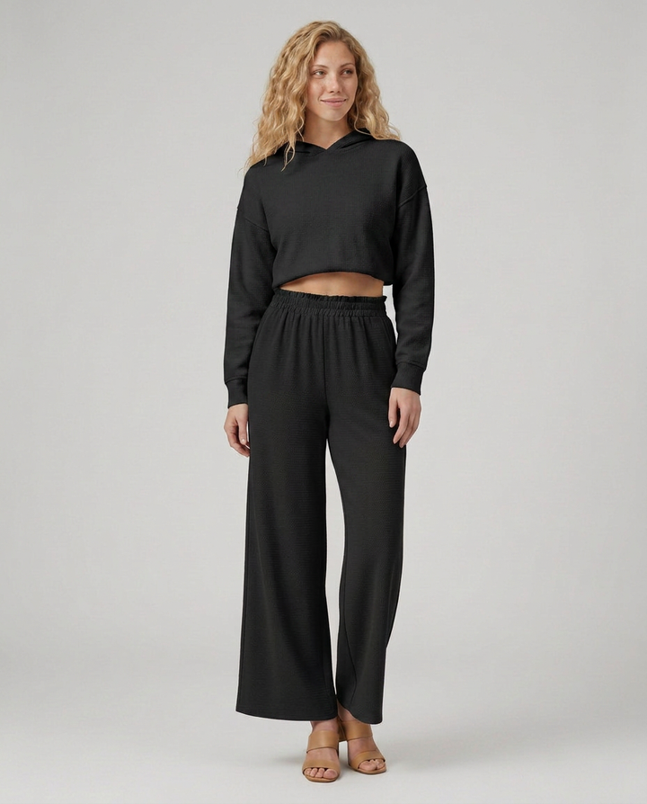 Tami | Wide Leg Pants with Elastic Waistband