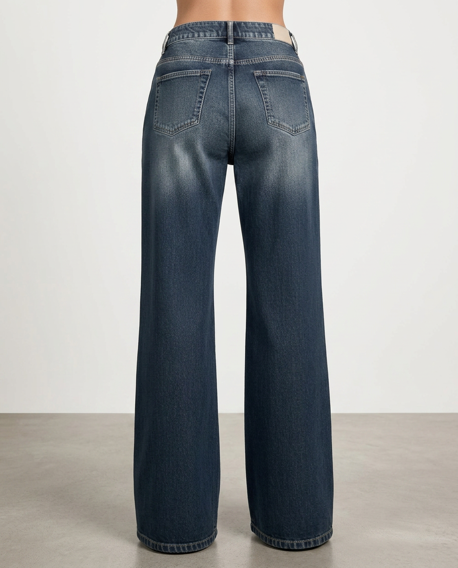 Adrian | Mid-Waist Wide-Leg Pants