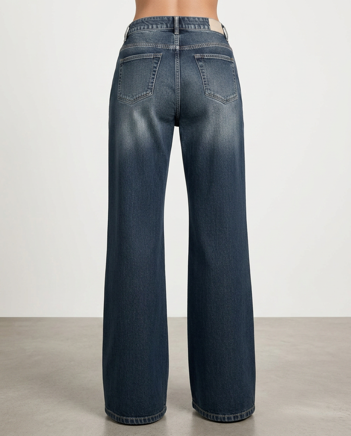 Adrian | Mid-Waist Wide-Leg Pants