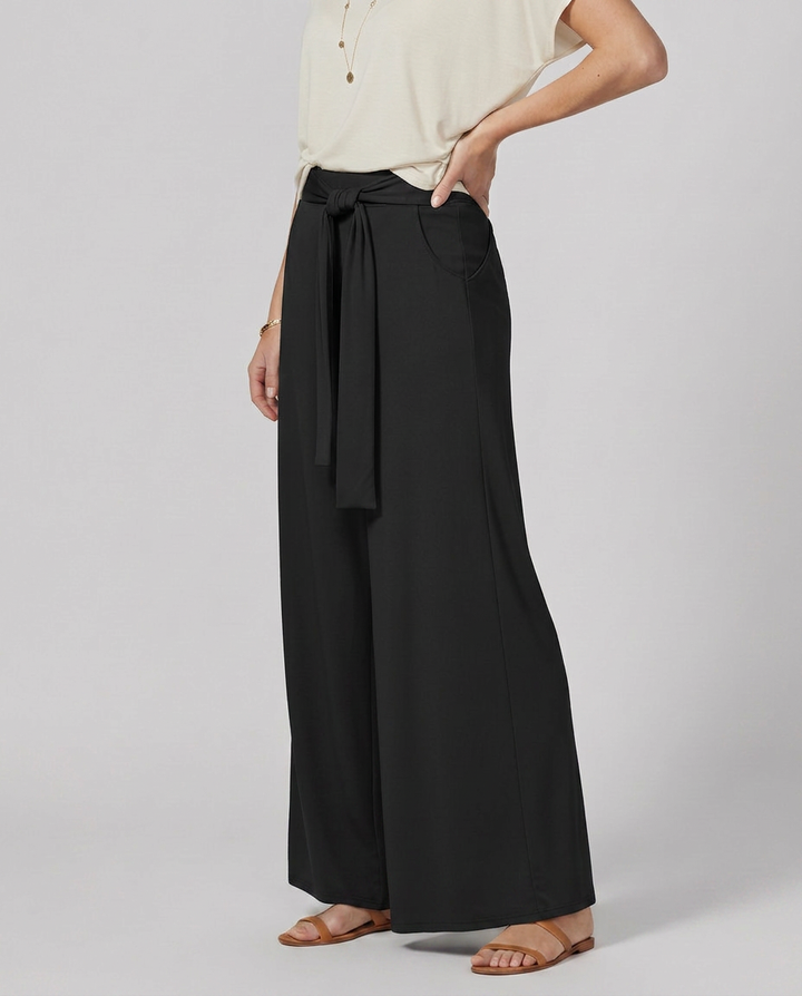 Polly | Tie-Waist Wide-Leg Pants