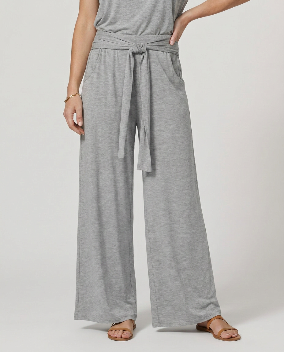 Polly | Tie-Waist Wide-Leg Pants