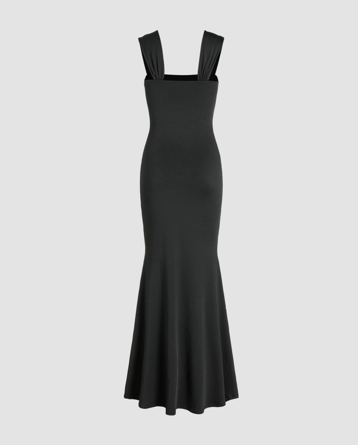 Layla | Maxi Dress with Draped Bodice