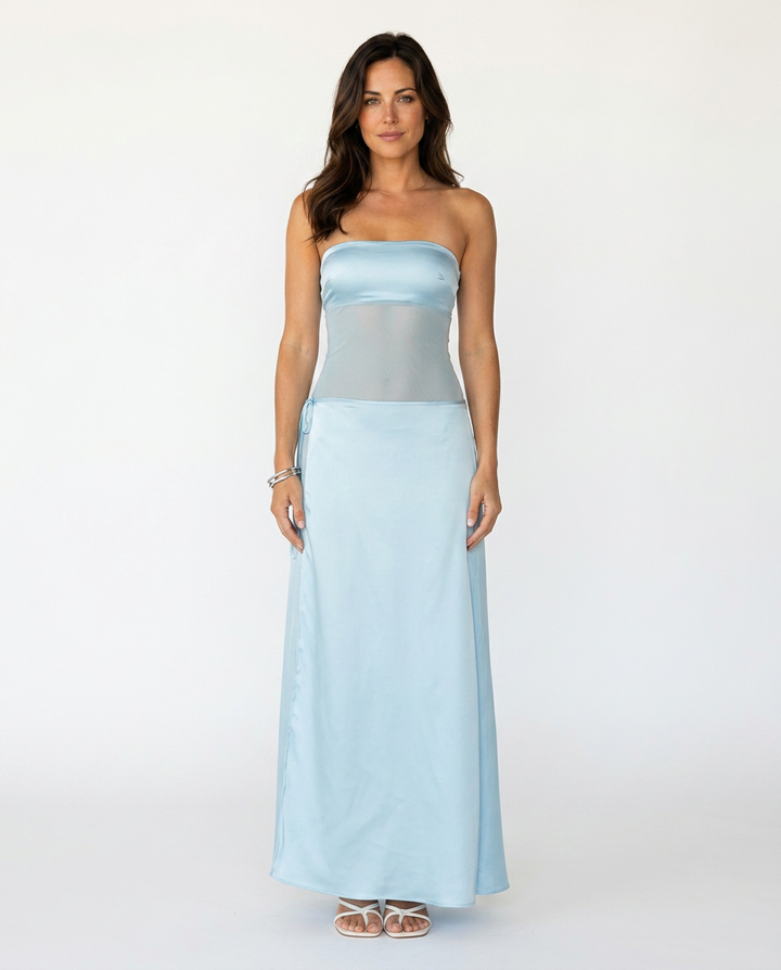 Solène | Wrap Front Maxi Dress