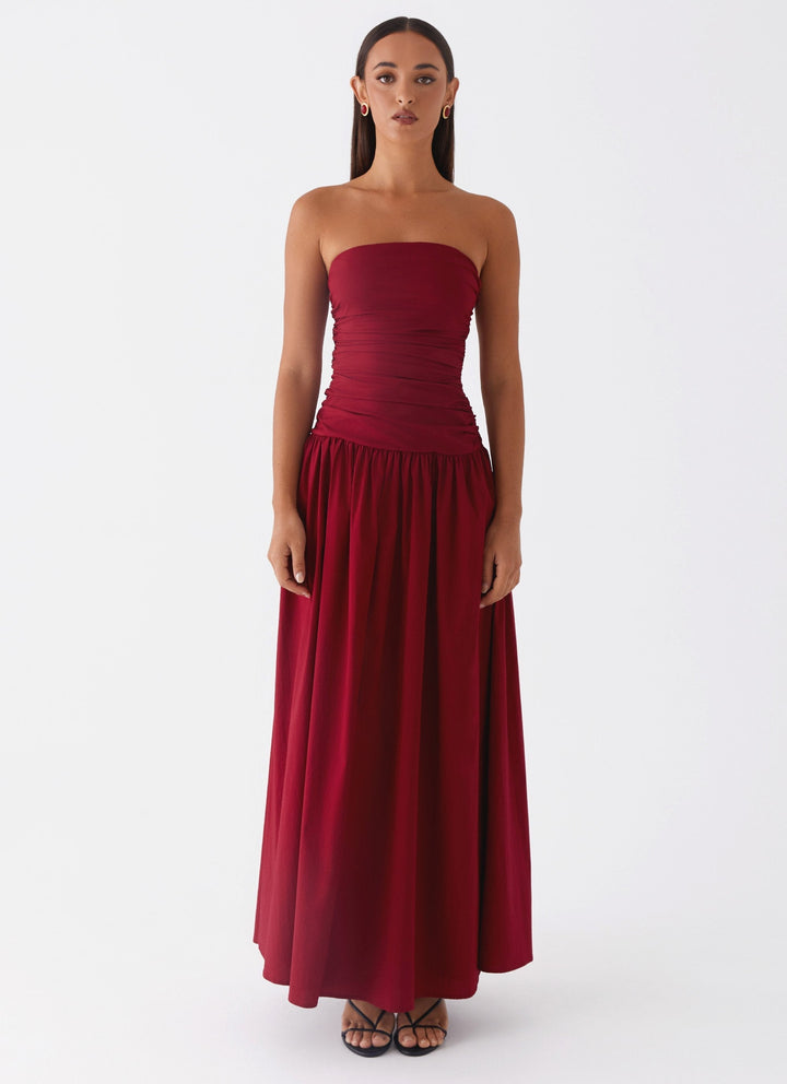 Norma | Cowl Neck Slinky Bias Cut Maxi Dress