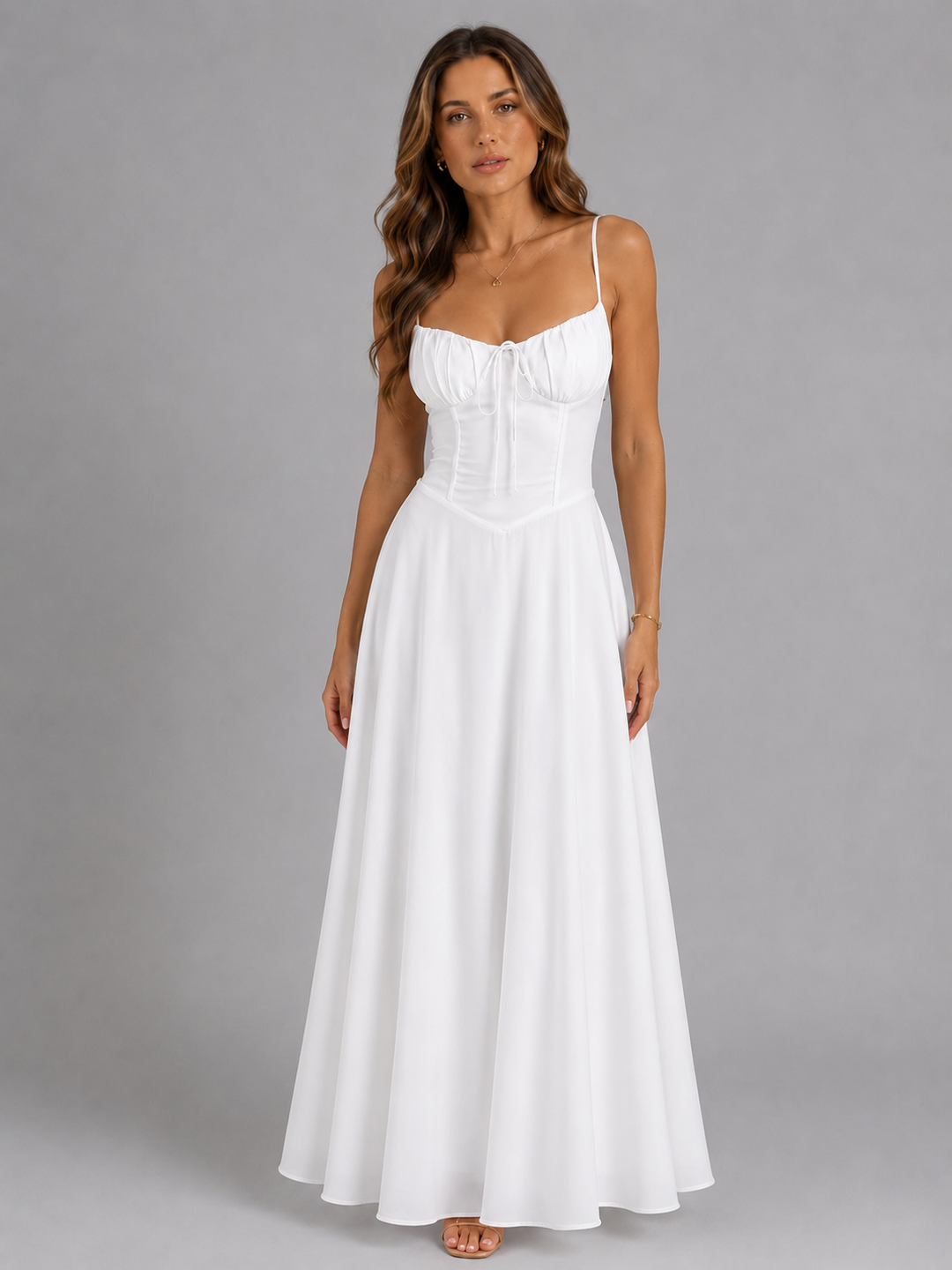 Beatrix | Strappy Flowing Maxi Dress